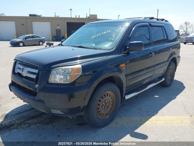 20257821 :رقم المزاد ، 2HKYF18146H004343 vin ، 2006 Honda Pilot Lx مزاد بيع