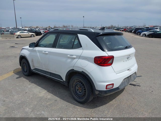 2022 Hyundai Venue Urban მანქანა იყიდება აუქციონზე, vin: KMHRC8A37NU171958, აუქციონის ნომერი: 20257835