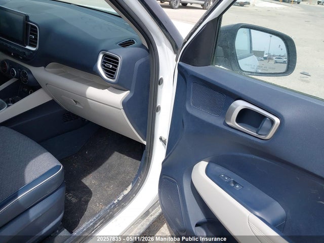 2022 Hyundai Venue Urban მანქანა იყიდება აუქციონზე, vin: KMHRC8A37NU171958, აუქციონის ნომერი: 20257835