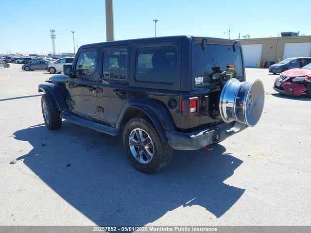 Aukcja sprzedaży 2021 Jeep Wrangler Unlimited Sahara, vin: 1C4HJXDN7MW548739, numer aukcji: 20257852