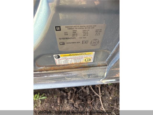 20257889 :رقم المزاد ، 1G1ZG57B284265474 vin ، 2008 Chevrolet Malibu Ls مزاد بيع