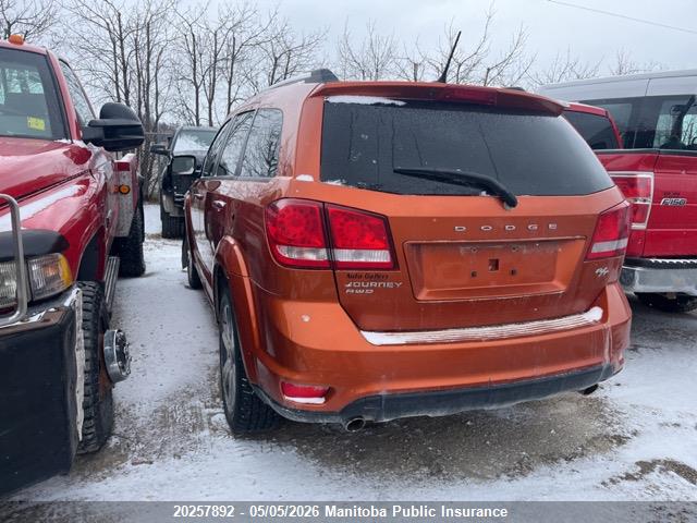 Aukcja sprzedaży 2011 Dodge Journey R/t, vin: 3D4PH6FG2BT569830, numer aukcji: 20257892
