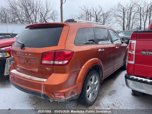 Aukcja sprzedaży 2011 Dodge Journey R/t, vin: 3D4PH6FG2BT569830, numer aukcji: 20257892