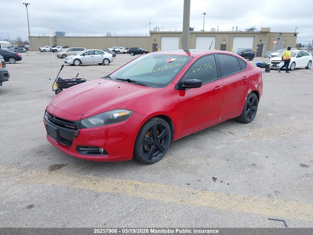 Dodge DART SXT 2014 1C3CDFBB6ED776284 Image 2