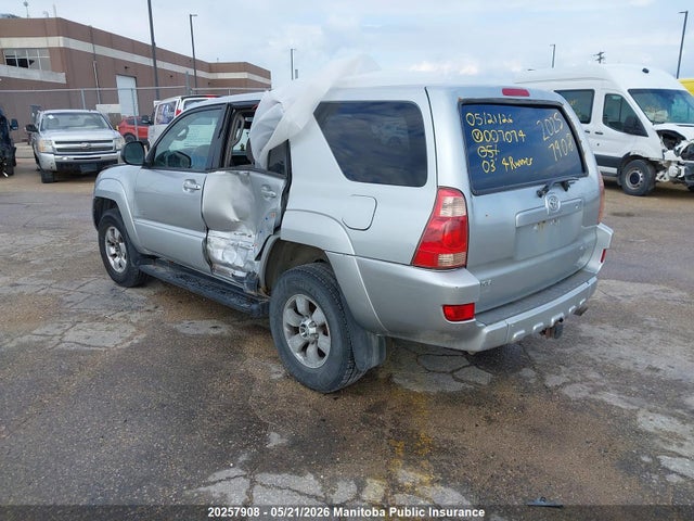Auction sale of the 2003 Toyota 4runner Sr5 V6, vin: JTEBU14R038007074, lot number: 20257908