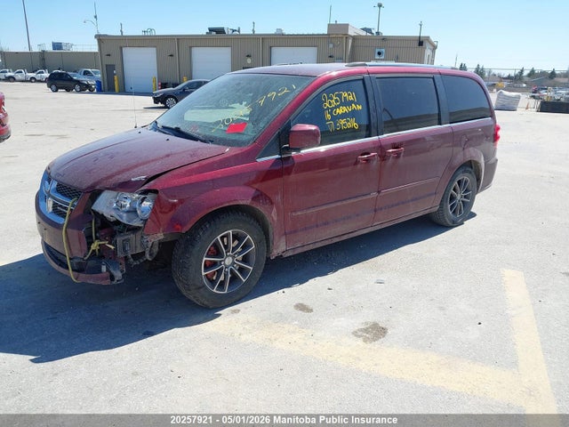 Aukcja sprzedaży 2016 Dodge Grand Caravan Sxt, vin: 2C4RDGBG2GR395216, numer aukcji: 20257921