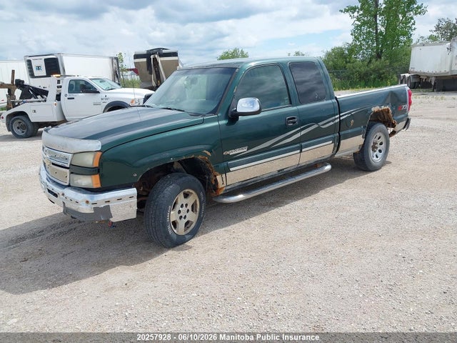 Продаж на аукціоні авто 2006 Chevrolet Silverado 1500 Ls Ext Cab, vin: 2GCEK19B761114598, номер лоту: 20257928