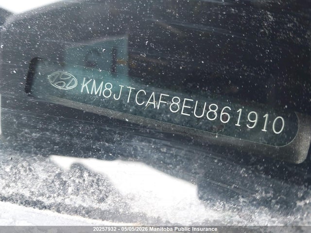 2014 Hyundai Tucson Gl მანქანა იყიდება აუქციონზე, vin: KM8JTCAF8EU861910, აუქციონის ნომერი: 20257932