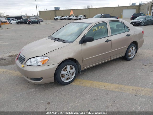 Продаж на аукціоні авто 2005 Toyota Corolla Ce, vin: 2T1BR32E85C904426, номер лоту: 20257945