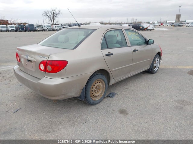 Продаж на аукціоні авто 2005 Toyota Corolla Ce, vin: 2T1BR32E85C904426, номер лоту: 20257945