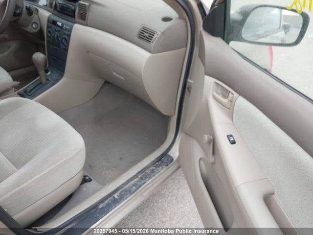 Продаж на аукціоні авто 2005 Toyota Corolla Ce, vin: 2T1BR32E85C904426, номер лоту: 20257945