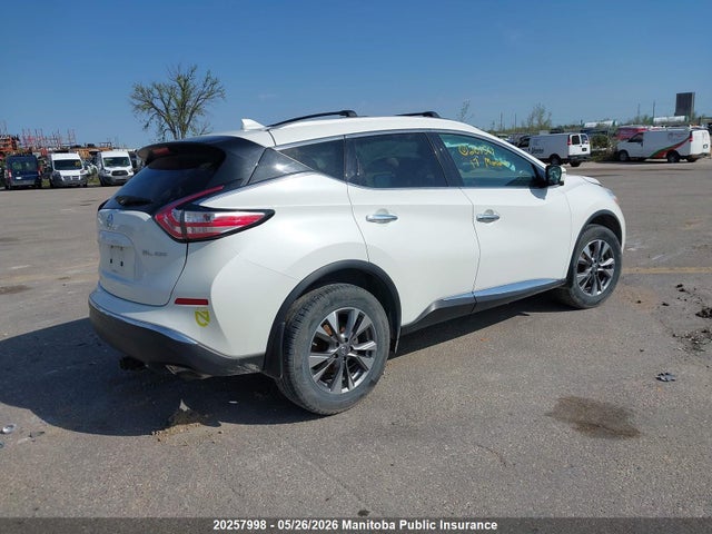 Auction sale of the 2017 Nissan Murano Sl, vin: 5N1AZ2MH2HN201561, lot number: 20257998