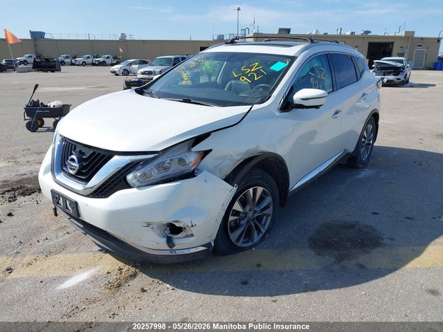 Auction sale of the 2017 Nissan Murano Sl, vin: 5N1AZ2MH2HN201561, lot number: 20257998