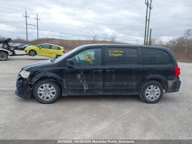 Aukcja sprzedaży 2016 Dodge Grand Caravan Se, vin: 2C4RDGBG8GR356629, numer aukcji: 20258000