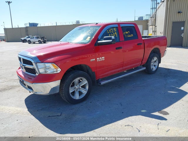 Продаж на аукціоні авто 2015 Dodge Ram 1500 St Crew Cab, vin: 3C6RR7KTXFG522658, номер лоту: 20258009