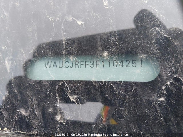 Aukcja sprzedaży 2015 Audi A3 2.0 Tdi, vin: WAUCJRFF3F1104251, numer aukcji: 20258012