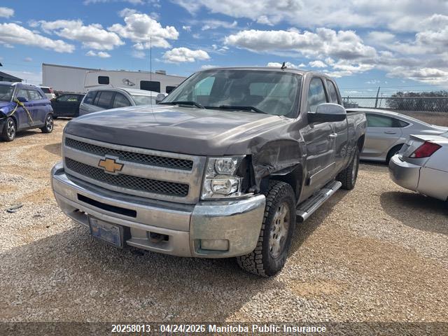 2013 Chevrolet Silverado 1500 Lt Ext Cab მანქანა იყიდება აუქციონზე, vin: 1GCRKSE70DZ265828, აუქციონის ნომერი: 20258013