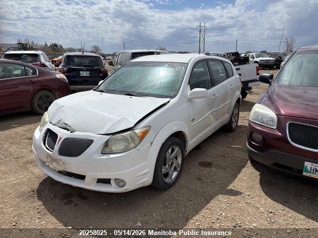 Aukcja sprzedaży 2005 Pontiac Vibe, vin: 5Y2SM63835Z434952, numer aukcji: 20258025