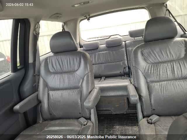 20258026 :رقم المزاد ، 5FNRL38797B506973 vin ، 2007 Honda Odyssey Ex-l Ex-l مزاد بيع