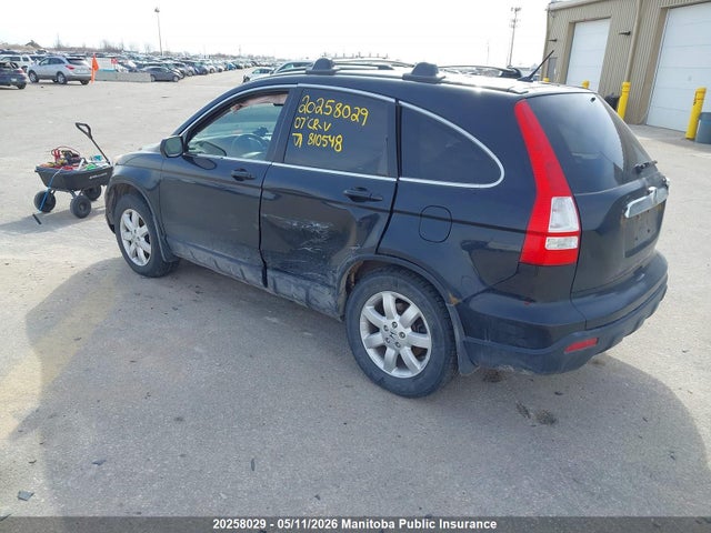 20258029 :رقم المزاد ، 5J6RE48737L810548 vin ، 2007 Honda Cr-v Ex-l مزاد بيع