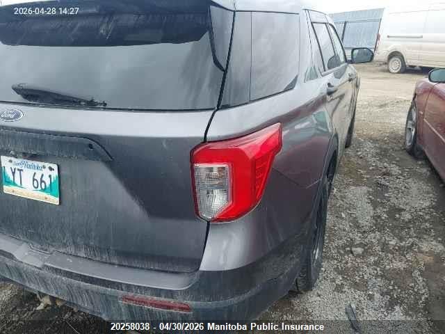 1FM5K8AW8MNA22995 Ford Explorer Limited Hybrid