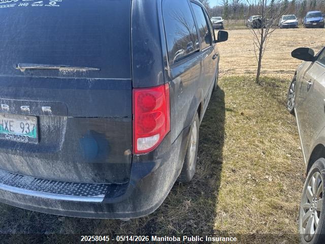 20258045 :رقم المزاد ، 2C4RDGBG5DR729265 vin ، 2013 Dodge Grand Caravan Se مزاد بيع