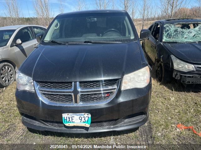 20258045 :رقم المزاد ، 2C4RDGBG5DR729265 vin ، 2013 Dodge Grand Caravan Se مزاد بيع