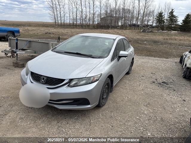 Продаж на аукціоні авто 2014 Honda Civic Lx, vin: 2HGFB2F47EH011012, номер лоту: 20258051