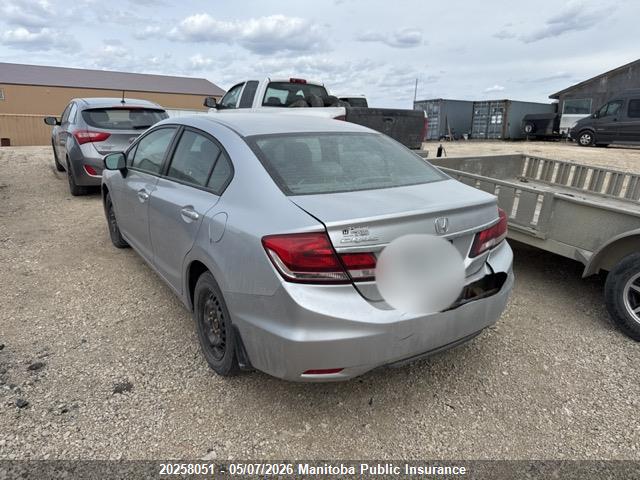 Продаж на аукціоні авто 2014 Honda Civic Lx, vin: 2HGFB2F47EH011012, номер лоту: 20258051