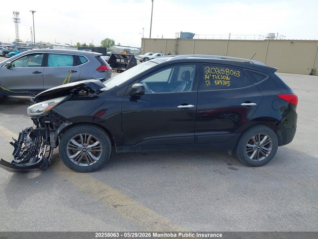 20258063 :رقم المزاد ، KM8JU3AG2EU829315 vin ، 2014 Hyundai Tucson Gl مزاد بيع