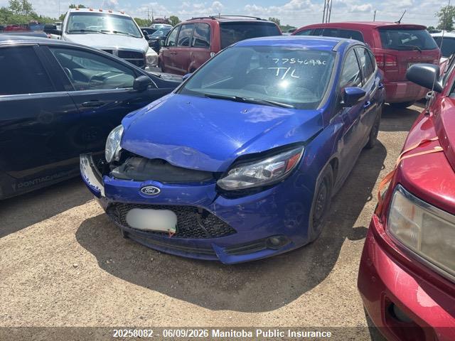 Продажа на аукционе авто 2013 Ford Focus St, vin: 1FADP3L93DL287336, номер лота: 20258082