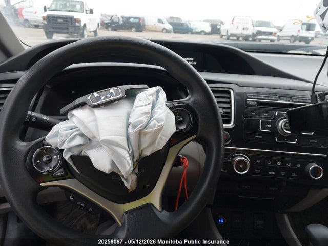 20258087 :رقم المزاد ، 2HGFB2F48DH026536 vin ، 2013 Honda Civic Lx مزاد بيع