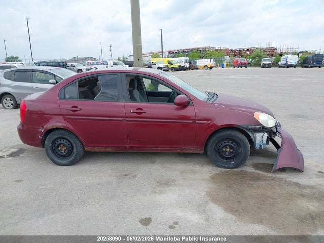 20258090 :رقم المزاد ، KMHCN45CX6U012632 vin ، 2006 Hyundai Accent Gl مزاد بيع