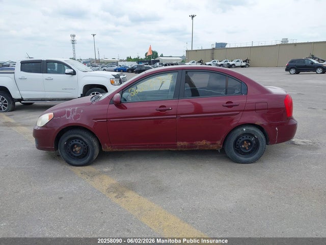 20258090 :رقم المزاد ، KMHCN45CX6U012632 vin ، 2006 Hyundai Accent Gl مزاد بيع