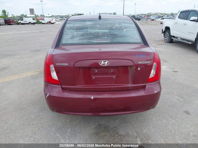 20258090 :رقم المزاد ، KMHCN45CX6U012632 vin ، 2006 Hyundai Accent Gl مزاد بيع