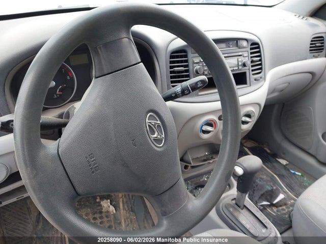 20258090 :رقم المزاد ، KMHCN45CX6U012632 vin ، 2006 Hyundai Accent Gl مزاد بيع