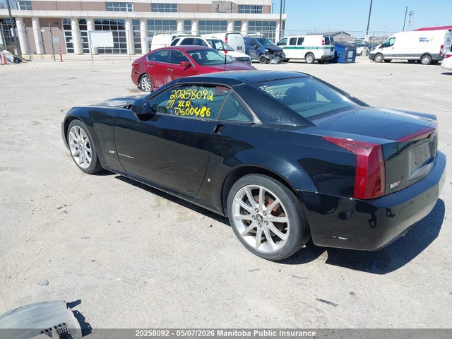 Продажа на аукционе авто 2007 Cadillac Xlr-v, vin: 1G6YX36D175600486, номер лота: 20258092