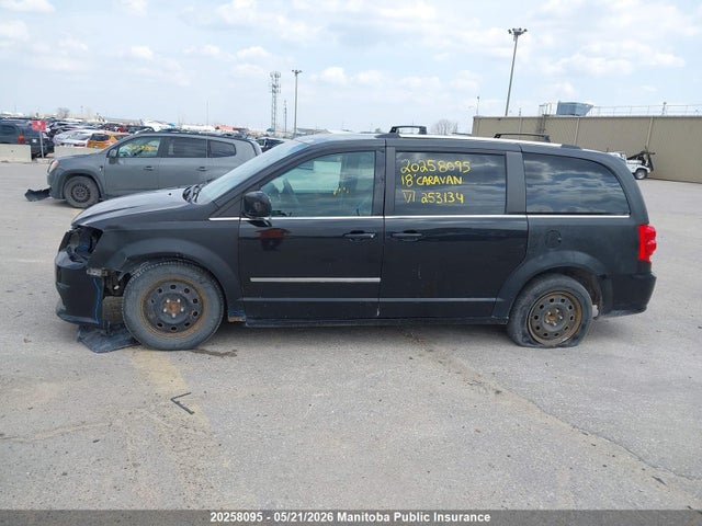 2018 Dodge Grand Caravan Sxt მანქანა იყიდება აუქციონზე, vin: 2C4RDGBG4JR253134, აუქციონის ნომერი: 20258095