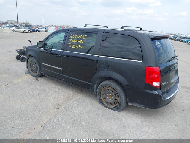 2018 Dodge Grand Caravan Sxt მანქანა იყიდება აუქციონზე, vin: 2C4RDGBG4JR253134, აუქციონის ნომერი: 20258095
