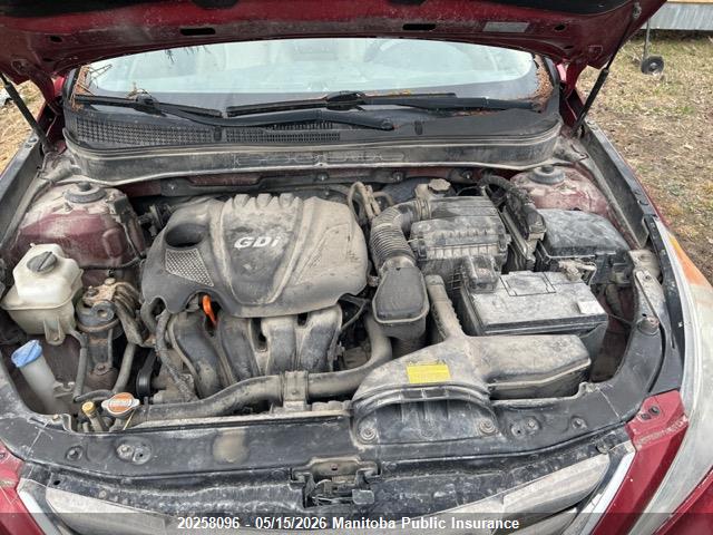 20258096 :رقم المزاد ، 5NPEC4AC2CH406799 vin ، 2012 Hyundai Sonata Limited مزاد بيع