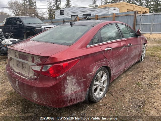 20258096 :رقم المزاد ، 5NPEC4AC2CH406799 vin ، 2012 Hyundai Sonata Limited مزاد بيع
