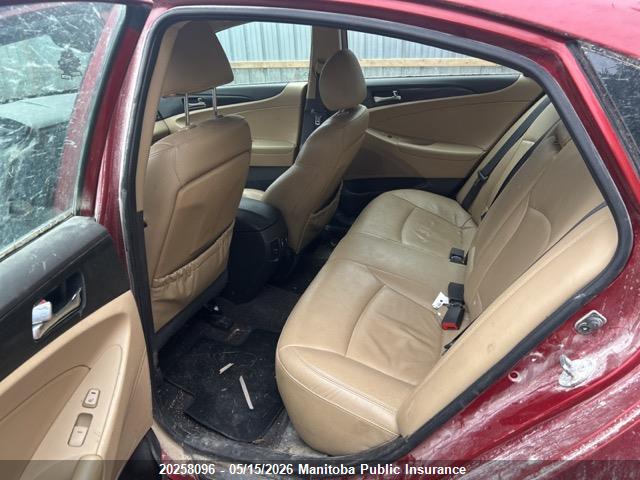 20258096 :رقم المزاد ، 5NPEC4AC2CH406799 vin ، 2012 Hyundai Sonata Limited مزاد بيع