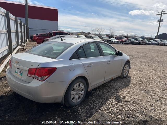 2012 Chevrolet Cruze Lt Turbo მანქანა იყიდება აუქციონზე, vin: 1G1PF5SC4C7368865, აუქციონის ნომერი: 20258104