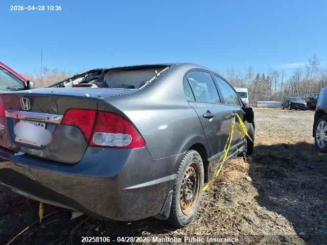 Aukcja sprzedaży 2010 Honda Civic Dx-g, vin: 2HGFA1F42AH012365, numer aukcji: 20258106