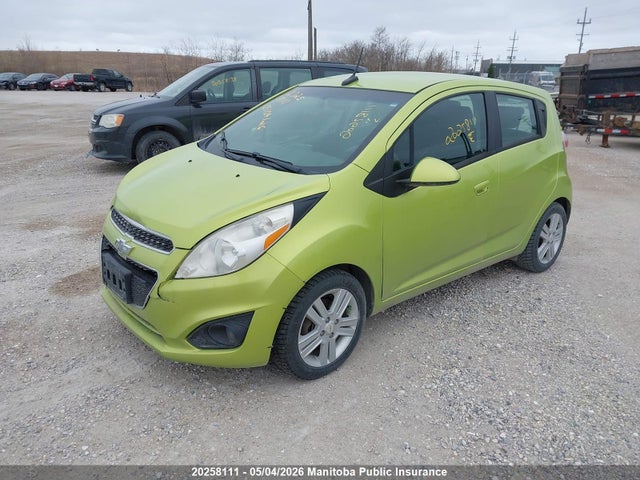 Aukcja sprzedaży 2013 Chevrolet Spark Lt, vin: KL8CD6S95DC559198, numer aukcji: 20258111