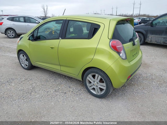 Aukcja sprzedaży 2013 Chevrolet Spark Lt, vin: KL8CD6S95DC559198, numer aukcji: 20258111