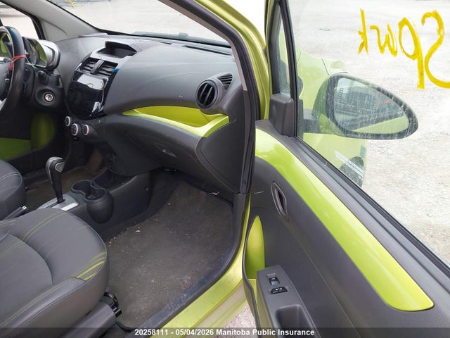 Aukcja sprzedaży 2013 Chevrolet Spark Lt, vin: KL8CD6S95DC559198, numer aukcji: 20258111