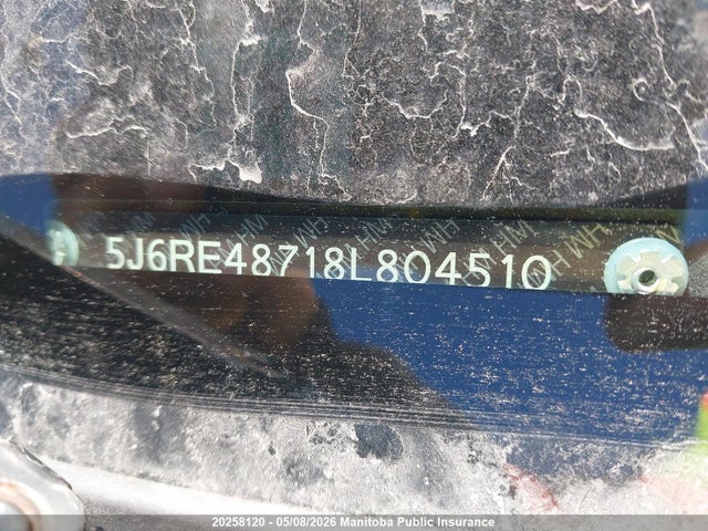 Aukcja sprzedaży 2008 Honda Cr-v Ex-l, vin: 5J6RE48718L804510, numer aukcji: 20258120