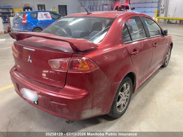 Продажа на аукционе авто 2009 Mitsubishi Lancer Gts, vin: JA3AU86W09U603425, номер лота: 20258129