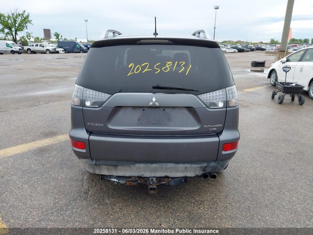 20258131 :رقم المزاد ، JA4JT5AXXAZ602335 vin ، 2010 Mitsubishi Outlander Xls مزاد بيع